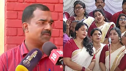 മുഖ്യമന്ത്രിയെക്കുറിച്ച് ഒരു കവിതയെങ്കിലും എഴുതേണ്ടേ? ഇതൊന്നും ഒരു വിവാദമല്ല; സ്തുതി ഗീതത്തെക്കുറിച്ച് ഗാനരചയിതാവ്