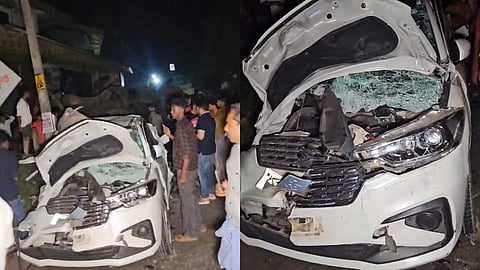 താമരശ്ശേരി വാഹനാപകടം: ഗുരുതരാവസ്ഥയില് ചികിത്സയിലായിരുന്ന കാർ ഡ്രൈവർ മരിച്ചു