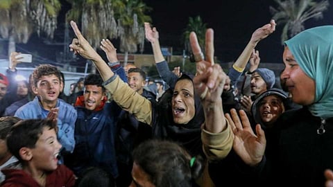 ഒടുവില് ഗാസയില് തോക്കുകള് നിശബ്ദമാകുന്നു; വെടിനിർത്തൽ കരാർ പ്രാബല്യത്തിൽ