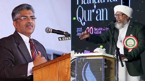 "വിദ്യാഭ്യാസവും സാമ്പത്തിക ശേഷിയും ചൂണ്ടിക്കാട്ടി ഭീഷണിപ്പെടുത്തേണ്ട"; കമാൽ പാഷയ്ക്ക് രൂക്ഷവിമർശനവുമായി പേരോട് അബ്ദുറഹ്മാൻ സഖാഫി