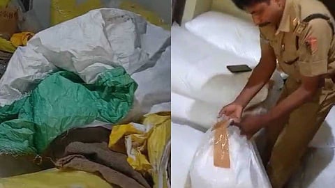 രഹസ്യ വിവരത്തെത്തുടർന്ന് പരിശോധന; നഗരൂരിൽ നിന്നും പിടിച്ചെടുത്തത് 1000 കിലോയോളം നിരോധിത പുകയില ഉത്പ്പന്നങ്ങൾ