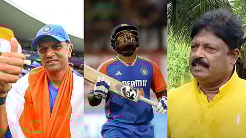 "കെസിഎ പണ്ടും കരിയർ തകർക്കാൻ ശ്രമിച്ചു, സഞ്ജു കരയുകയായിരുന്നു, രക്ഷകനായത് ദ്രാവിഡ് സാർ"; വെളിപ്പെടുത്തലുമായി പിതാവ്