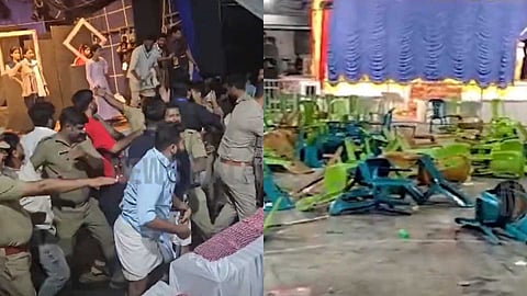 ഡി സോൺ കലോത്സവത്തിലെ സംഘർഷം: കെഎസ്യു - എസ്എഫ്ഐ പ്രവർത്തകർക്കെതിരെ കേസെടുത്ത് പൊലീസ്