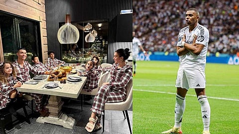 അച്ഛനേക്കാള് മികച്ച പ്ലേയര് എംബാപ്പെയെന്ന് മകന്; കൂടുതല് ഗോള് നേടിയത് താനാണെന്ന് റൊണാള്ഡോ