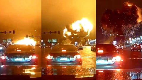 അമേരിക്കയിൽ വീണ്ടും വിമാനാപകടം; രണ്ടു പേർ പരിക്കുകളോടെ രക്ഷപ്പെട്ടു | VIDEO