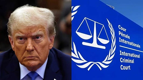 "ഐസിസിയുടെ പ്രവർത്തനം നിയമവിരുദ്ധം"; അന്താരാഷ്ട്ര ക്രിമിനൽ കോടതിക്ക് ഉപരോധമേർപ്പെടുത്തി ട്രംപ്