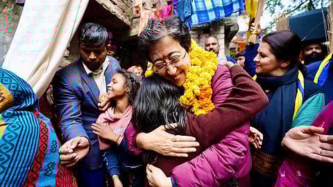 അതിഷി മർലേന തെരഞ്ഞെടുപ്പ് പ്രചരണത്തില്