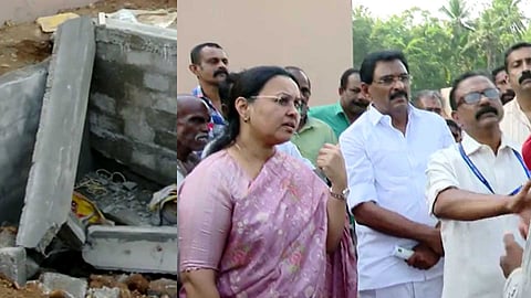 മാലക്കരയിൽ മതിൽ ഇടിഞ്ഞു വീണു; രണ്ട് ഇതരസംസ്ഥാന തൊഴിലാളികൾക്ക് ദാരുണാന്ത്യം