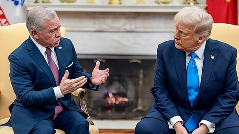 അബ്ദുള്ള രണ്ടാമന്, ഡൊണാൾഡ് ട്രംപ്