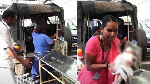 ഇടുക്കിയില് ആദിവാസി യുവതി ജീപ്പിനുള്ളില് പ്രസവിച്ചു