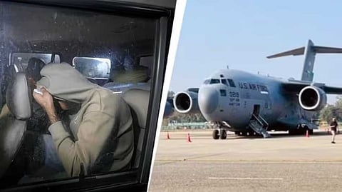 "കൈകൾ ബന്ധിച്ചു, കാലുകളിൽ ചങ്ങലയും"; യുഎസിൽ നിന്നെത്തിയ അനധികൃത കുടിയേറ്റക്കാരുടെ വെളിപ്പെടുത്തൽ