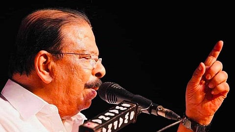 "സർക്കാർ സംരംഭങ്ങളുടെ കണക്ക് കോഴിക്കടകളും തട്ടുകടകളും ചേർത്തത്"; വ്യവസായ മന്ത്രിയെ വെല്ലുവിളിച്ച് കെ. സുധാകരൻ