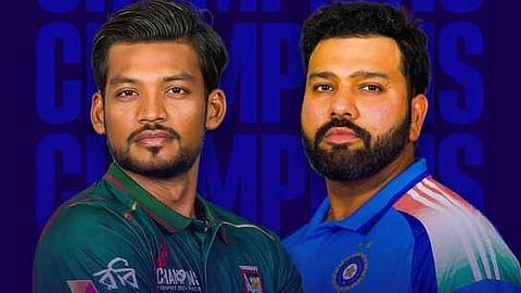 ചാംപ്യന്സ് ട്രോഫി: വിജയത്തുടക്കം തേടി ഇന്ത്യ; ദുബായിയില് ആദ്യ എതിരാളി ബംഗ്ലാദേശ്