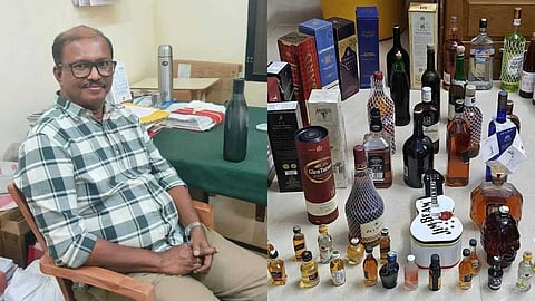 ഒപ്പിന് കൈക്കൂലി മദ്യവും പണവും; പിടിയിലായ RTOയുടെ ബാങ്ക് അക്കൗണ്ടുകൾ മരവിപ്പിച്ചു