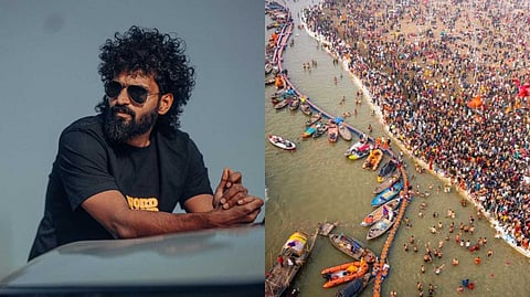 കുംഭമേളയിലെ വൃത്തികെട്ട വെള്ളത്തില് കുളിച്ചില്ല, ചൊറിപിടിച്ച് തിരിച്ചുവരാന് താൽപ്പര്യമില്ലായിരുന്നു: സി. കെ. വിനീത്