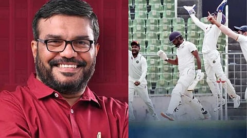 കേരള ക്രിക്കറ്റിന്റെ ചരിത്ര നിമിഷം; രഞ്ജി ട്രോഫി ഫൈനലില് എത്തിയത് യാദൃച്ഛികതയല്ല; അഭിനന്ദനവുമായി എം.ബി. രാജേഷ്
