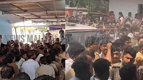 മണോളിക്കാവ് പൊലീസുകാരെ മർദിച്ച കേസ്: രണ്ട് സിപിഎം പ്രവർത്തകർ അറസ്റ്റിൽ