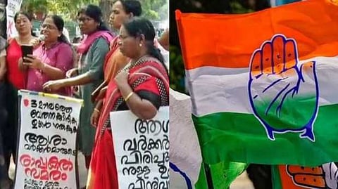 ഈ മാസം 24ന് തീപ്പന്തം കൊളുത്തി പ്രതിഷേധം; ആശാവർക്കർമാരുടെ സമരത്തിന് ഐക്യദാർഢ്യവുമായി കോൺഗ്രസ്