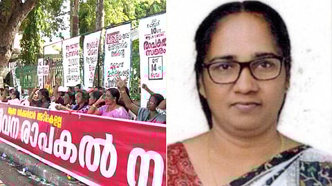 വീണാ ജോർജിനെ കാണാൻ അനുവദിച്ചില്ലെന്ന ആരോപണം; ആശാ വർക്കർമാരുടെ സമര സമിതി നേതാവിനെതിരെ വക്കീൽ നോട്ടീസ്