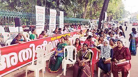 ആശ വർക്കർമാരുടെ സമരം