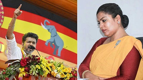തമിഴ്നാടിന്റെ പ്രതീക്ഷ വിജയ്യിൽ; അദ്ദേഹം അടുത്ത എംജിആര്; ബിജെപിയില് നിന്ന് രാജിവെച്ച നടി രഞ്ജ ടിവികെയില്