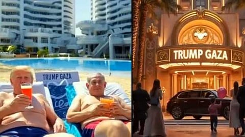 പബ്, ബീച്ച്, നെതന്യാഹു, മസ്ക്; AI ഗാസയുമായി ഡൊണാൾഡ് ട്രംപ്