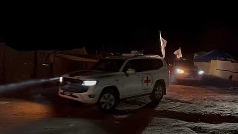 നാല് ഇസ്രയേൽ ബന്ദികളുടെ മൃതദേഹം കൈമാറി ഹമാസ്; 600 ലധികം പലസ്തീൻ തടവുകാരെ മോചിപ്പിച്ച് ഇസ്രയേൽ