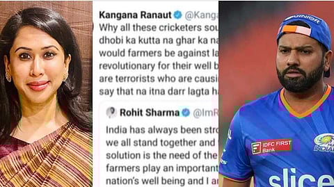 ഇത്തവണ ആയുധം കങ്കണയുടെ പോസ്റ്റ്; ബോഡി ഷെയിമിംഗിനു പിറകേ വീണ്ടും രോഹിത് ശർമയെ അപമാനിച്ച് ഷമ മുഹമ്മദ്