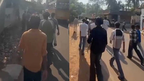 മലപ്പുറം കുറ്റൂർ KMHS സ്കൂളിൽ വിദ്യാർഥികളെ വളഞ്ഞിട്ട് തല്ലി സീനിയർ വിദ്യാർഥികൾ; മർദന ദൃശ്യങ്ങൾ റീലുകളാക്കി പ്രചരിപ്പിച്ചു