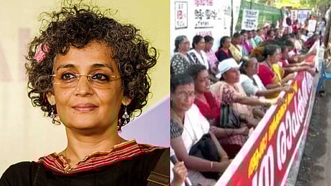 "ഞാൻ ആശമാരോടൊപ്പമുണ്ട്. നാം വ്യത്യസ്തരാണെന്ന് നമുക്ക് ലോകത്തിന് കാട്ടിക്കൊടുക്കാം"; ആശാ വർക്കർമാർക്ക് പിന്തുണ പ്രഖ്യാപിച്ച് അരുന്ധതി റോയ്