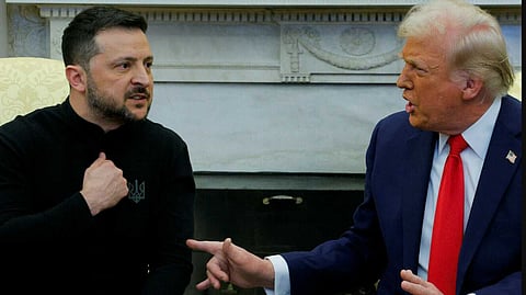 വൊളോഡിമര് സെലന്സ്കി, ഡൊണാള്ഡ് ട്രംപ്