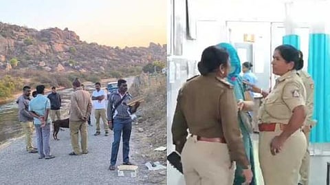 ഹംപി കൂട്ടബലാത്സംഗം: രണ്ട് പേർ അറസ്റ്റിൽ, ഒരു പ്രതി കൂടി പിടിയിലാകാനുണ്ടെന്ന് പൊലീസ്