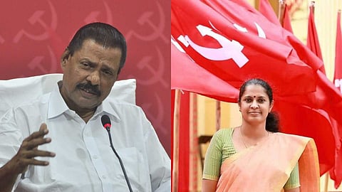 എം.വി.ഗോവിന്ദൻ, പി.പി. ദിവ്യ