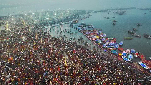 കുംഭമേളയിലെ ജലം കുളിക്കാൻ അനുയോജ്യം; മലിനീകരണ നിയന്ത്രണ ബോർഡിൻ്റെ റിപ്പോർട്ട്