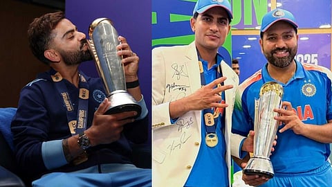 VIDEO | ചാംപ്യൻസ് ട്രോഫി വിജയത്തിന് ശേഷം വിരമിക്കുമെന്ന വാർത്തകളോട് പ്രതികരിച്ച് കോഹ്ലിയും രോഹിത്തും