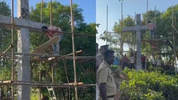 പരുന്തുംപാറയിലെ കയ്യേറ്റ ഭൂമിയിൽ കുരിശ് സ്ഥാപിച്ച സംഭവം:
കയ്യേറ്റക്കാരനെതിരെ കേസ്