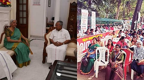 നല്ല അവസരമായിരുന്നു, ആശമാരുടെ സമരം മുഖ്യമന്ത്രി കേന്ദ്ര ധനമന്ത്രിയോട് ഉന്നയിക്കാത്തത് ദൗര്ഭാഗ്യകരം: ആശാ വര്ക്കേഴ്സ് അസോസിയേഷന്