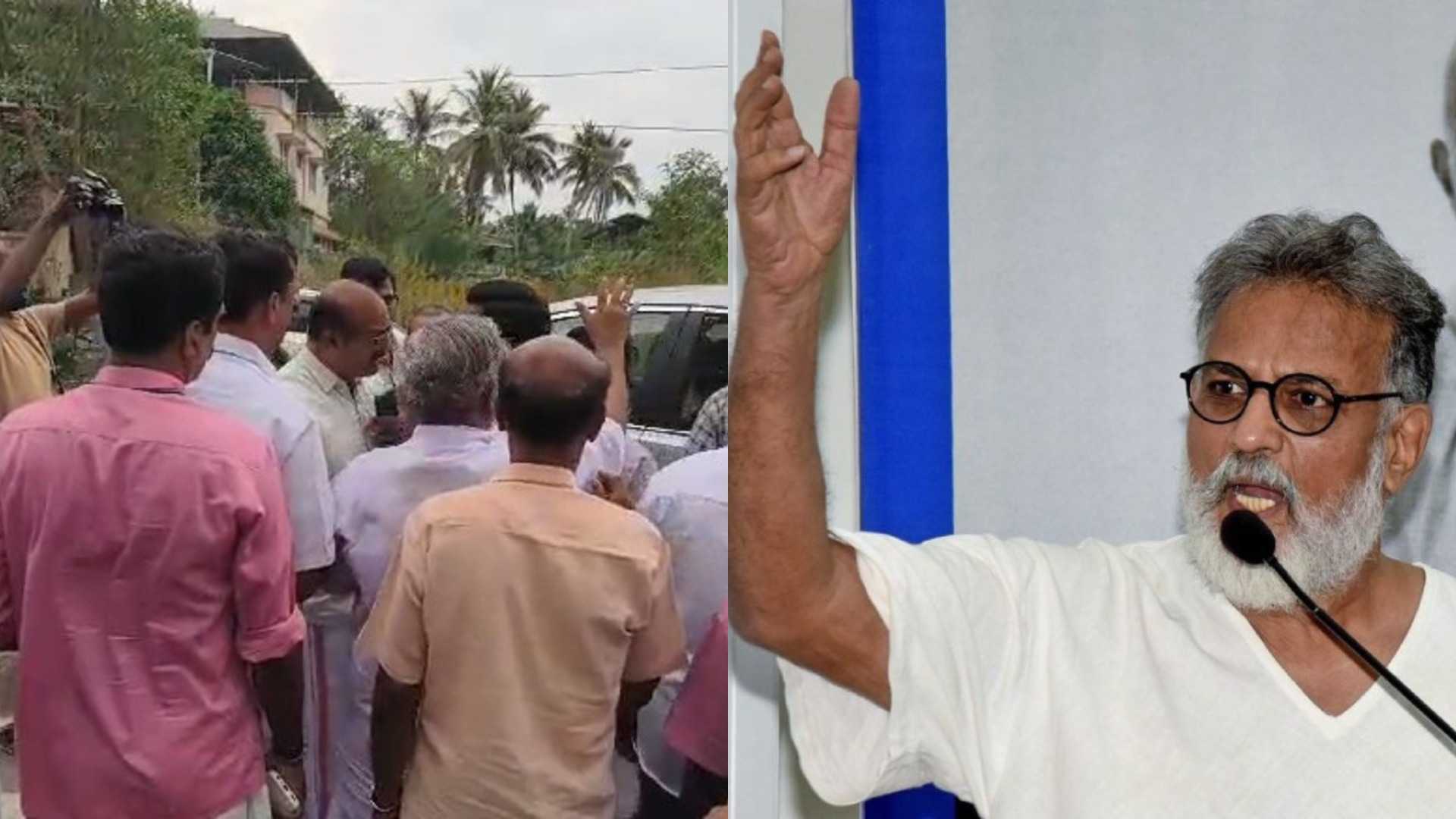 "രാജ്യത്തിൻ്റെ ആത്മാവിനെ ബാധിച്ച ക്യാൻസറിന് കാരണം സംഘപരിവാർ"; പ്രസംഗത്തിന് പിന്നാലെ തുഷാർ ഗാന്ധിയെ തടഞ്ഞ് RSS-BJP പ്രവർത്തകർ