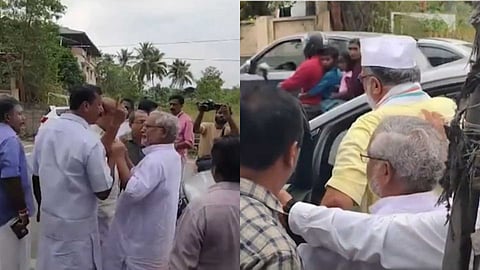 തുഷാർ ഗാന്ധിയെ തടഞ്ഞ സംഭവം: RSS, BJP പ്രവർത്തകർക്കെതിരെ സ്വമേധയാ കേസെടുത്ത് പൊലീസ്