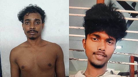 പ്രതിയായ വിഷ്ണു, മരിച്ച മനു