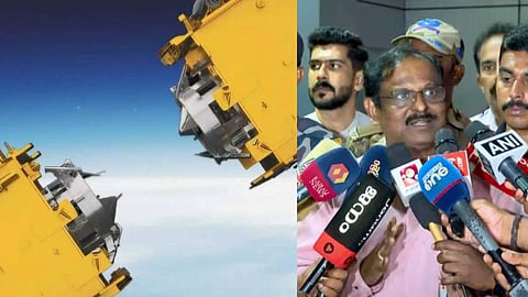 "ആദ്യ ശ്രമത്തിൽ തന്നെ സ്പേഡെക്സ് അൺഡോക്കിങ് വിജയകരമായി, പരീക്ഷണം ചന്ദ്രയാൻ നാലിന് സഹായകരമാകും": വി.നാരായണൻ