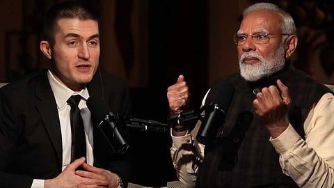 "ട്രംപ് അമേരിക്കയോട് അചഞ്ചലമായ പ്രതിബദ്ധതയുള്ള ധീരൻ, വിമർശനം ഇന്ത്യൻ ജനാധിപത്യത്തിന്റെ കാതൽ"; ലെക്സ് ഫ്രീഡ്മാനുമായുള്ള പോഡ്കാസ്റ്റിൽ പ്രധാനമന്ത്രി