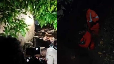 കോഴിക്കോട് ഓടയിൽ വീണ മധ്യവയസ്കനെ കാണാതായി; തെരച്ചിൽ തുടർന്ന് ഫയർഫോഴ്സും നാട്ടുകാരും