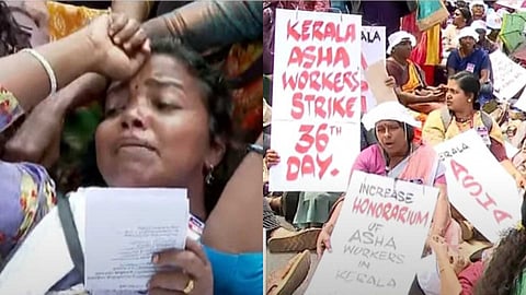 ആശമാരുടെ സെക്രട്ടേറിയറ്റ് ഉപരോധം