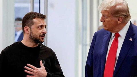 പുടിനു പിന്നാലെ സെലന്സ്കിയുമായി ചര്ച്ച നടത്തി ട്രംപ്; ചര്ച്ച പോസിറ്റീവെന്ന് യുക്രെയ്ന് പ്രസിഡന്റ്