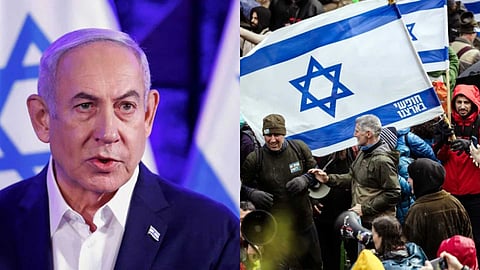 'നെതന്യാഹുവിന്റേത് ജനാധിപത്യത്തിനു നേരെയുള്ള ആക്രമണം'; ഗാസയില് വെടിനിർത്തല് ലംഘിച്ചതില് ഇസ്രയേലിൽ വന് പ്രതിഷേധം