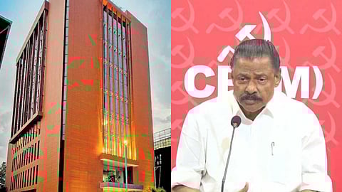 ഒന്പത് നിലകളിലായി, 'ആധുനിക നിറത്തില്' സിപിഐഎമ്മിന് പുതിയ ആസ്ഥാന മന്ദിരം; ഉദ്ഘാടനം ചെയ്യുക പിണറായി വിജയന്