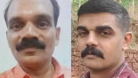 കൊല്ലപ്പെട്ട രാധാകൃഷ്ണൻ, പ്രതി സന്തോഷ്