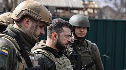 യുക്രെയ്നിൽ റഷ്യൻ ഡ്രോണാക്രമണം; കുട്ടികളുൾപ്പെടെ മൂന്ന് പേർ കൊല്ലപ്പെട്ടു