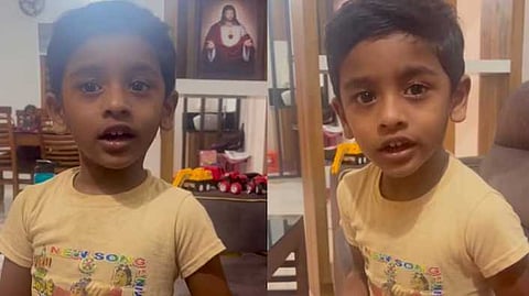 ബൈക്കിൻ്റെ പെട്രോൾ ടാങ്കിൽ വെള്ളം നിറച്ച് കുട്ടിക്കുറുമ്പൻ; അച്ഛനെ സഹായിച്ച കുഞ്ഞുമകൻ്റെ വീഡിയോ വൈറൽ